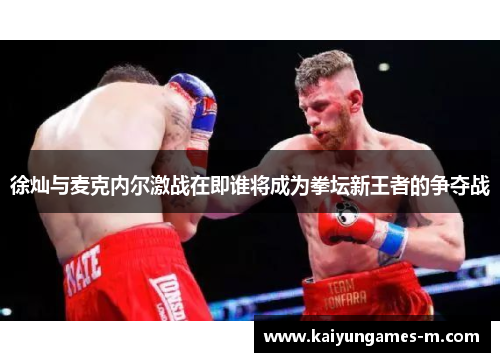 徐灿与麦克内尔激战在即谁将成为拳坛新王者的争夺战